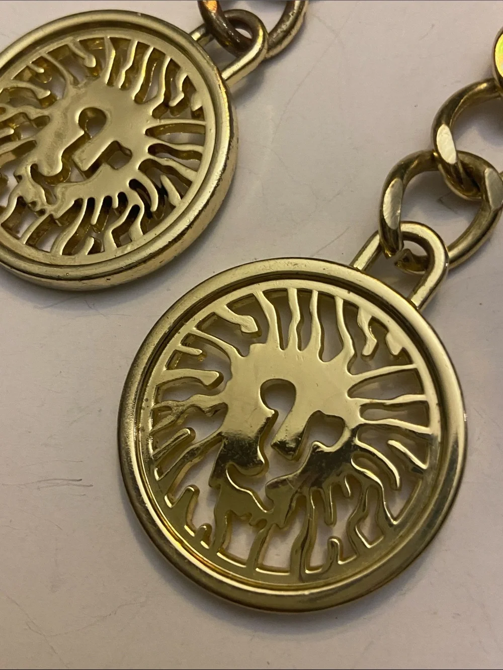 Anne Klein gold tone