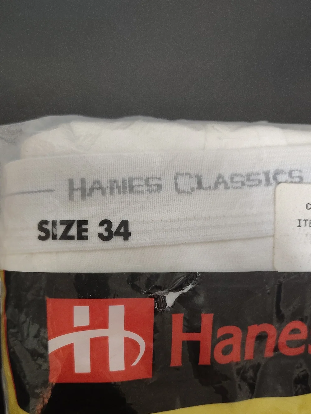 Hanes six pack
