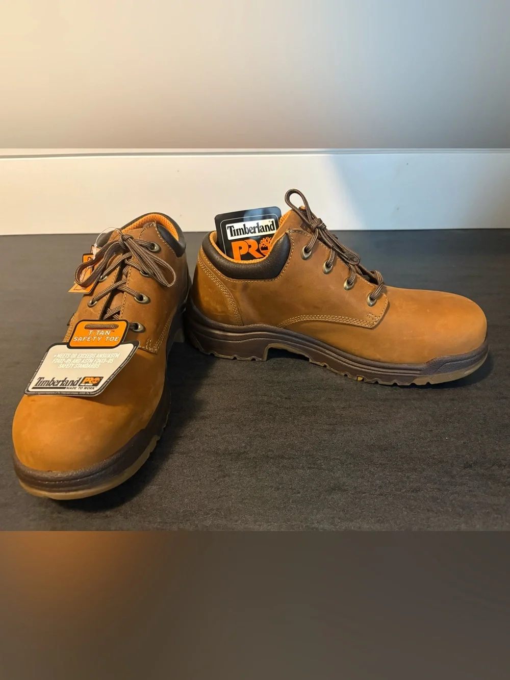 Timberland PRO Men's Tan Chukka Work Boots/EH -NWT.  10.5
