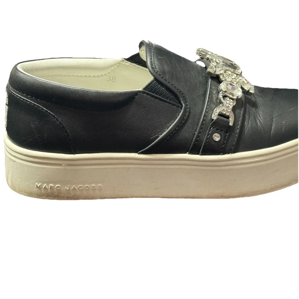 Marc Jacobs buffed leather