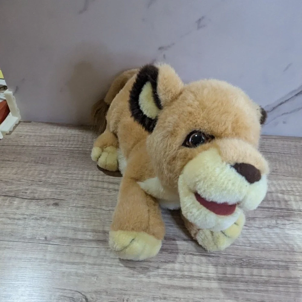 vintage Lemonwood Asia‎ Stuffed animal Lion Cub Plush Toy 10