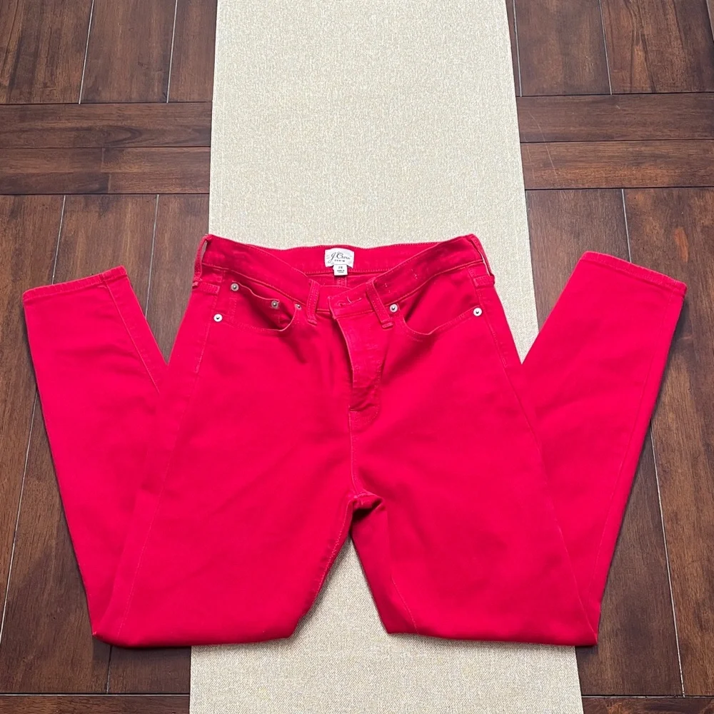 J. Crew bold red
