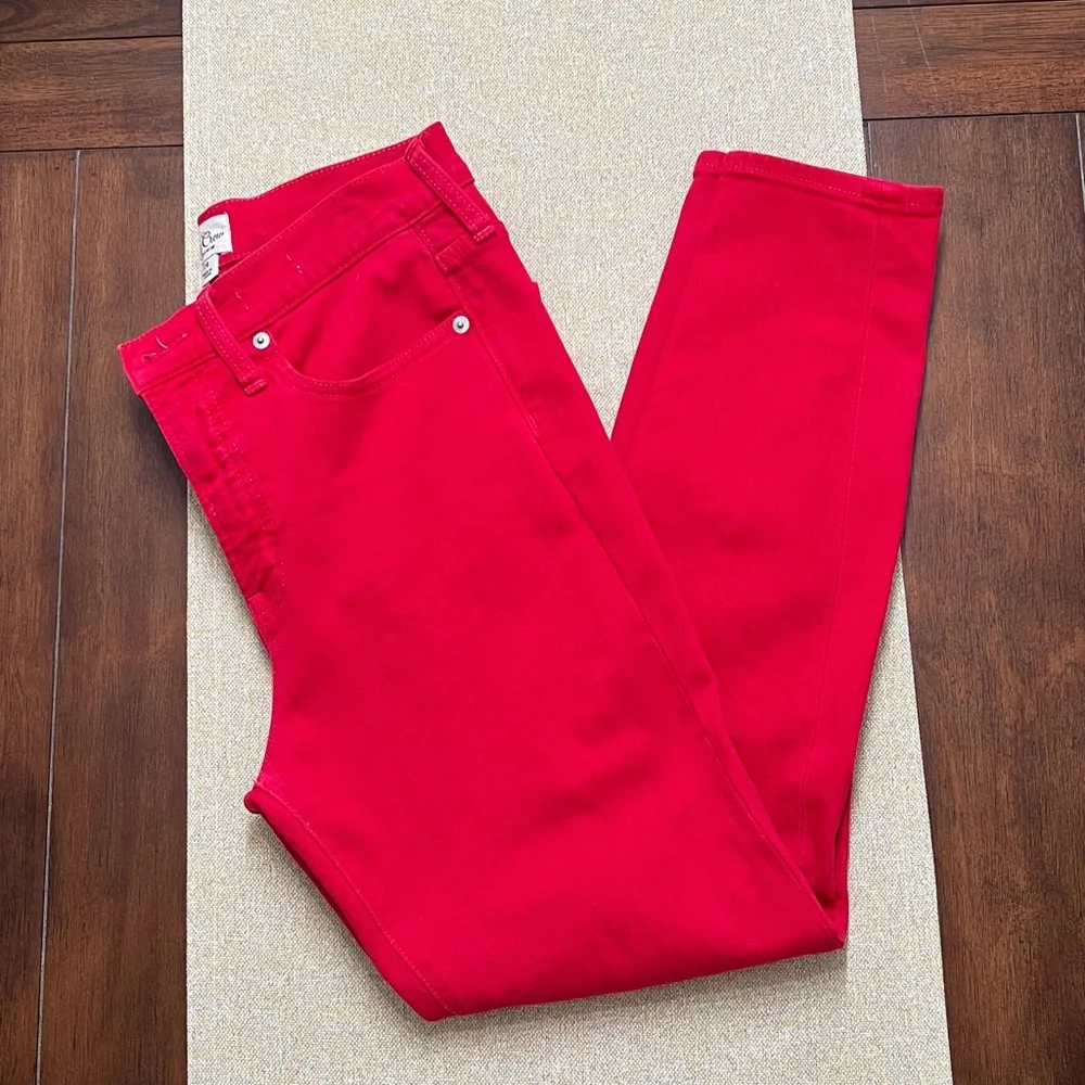 J. Crew bold red