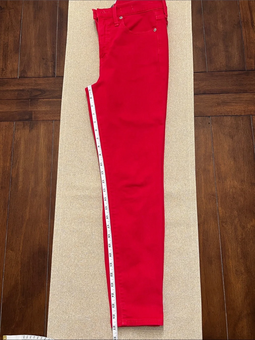 J. Crew bold red