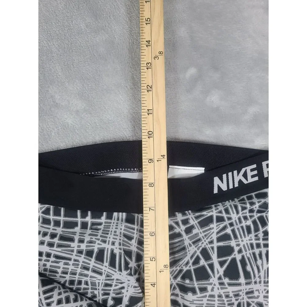 Nike Pro legging Womens Small Cool Tracer‎ Training Capris Pants Abstract Print