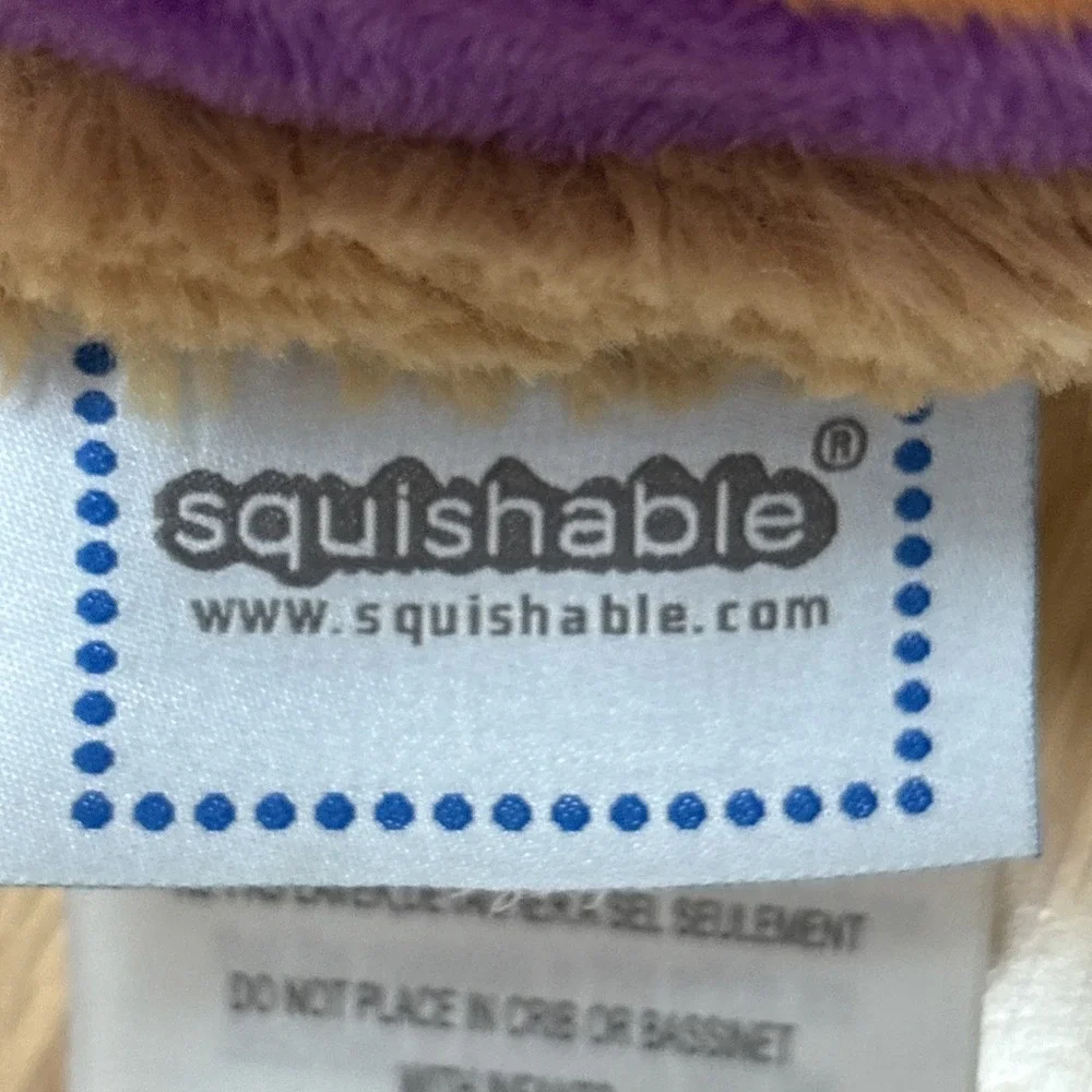 RARE PB&J Sandwich Squishable Comfort‎ Food Medium Peanut Butter Jelly Plush