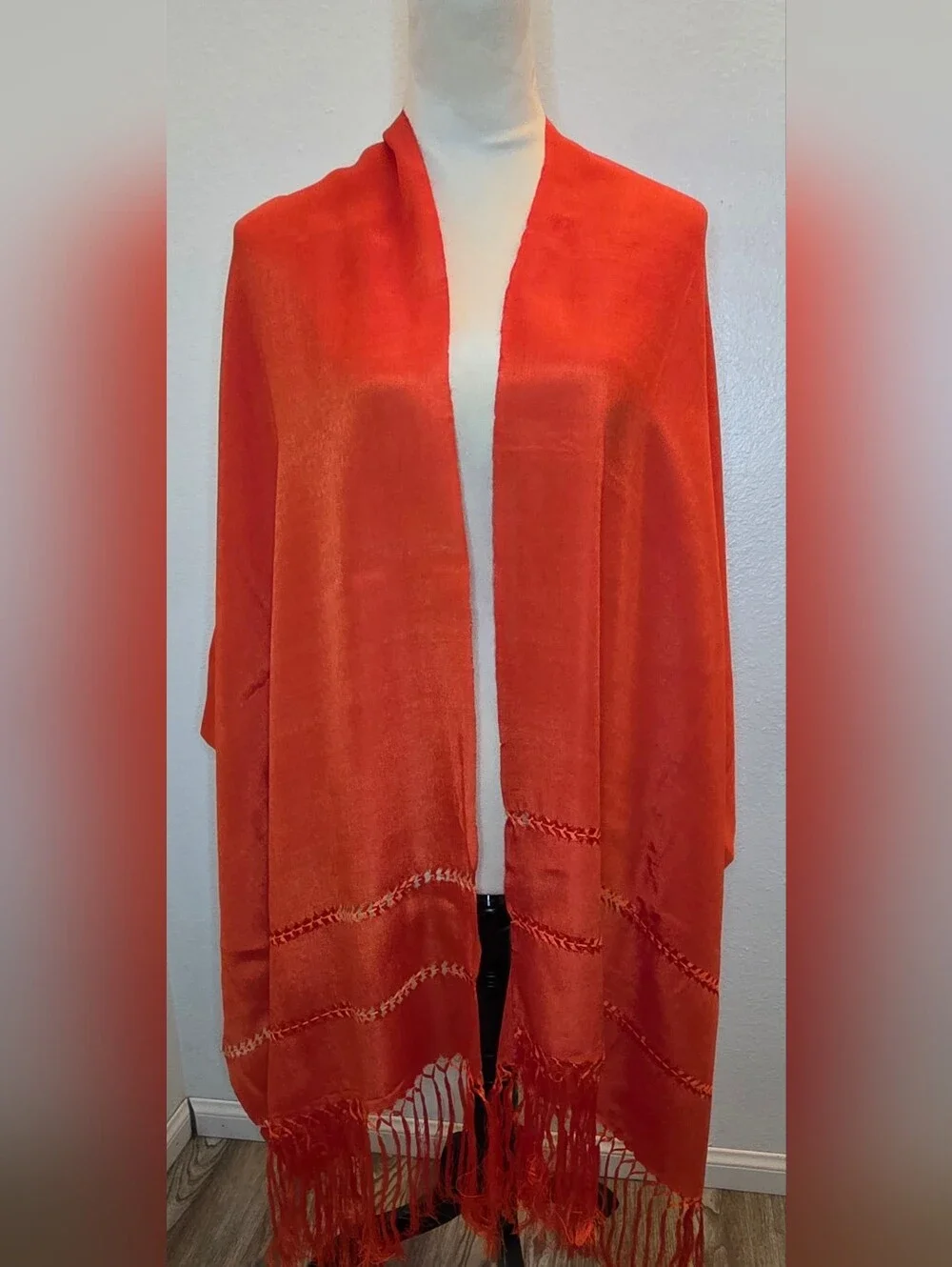 Handmade soft orange