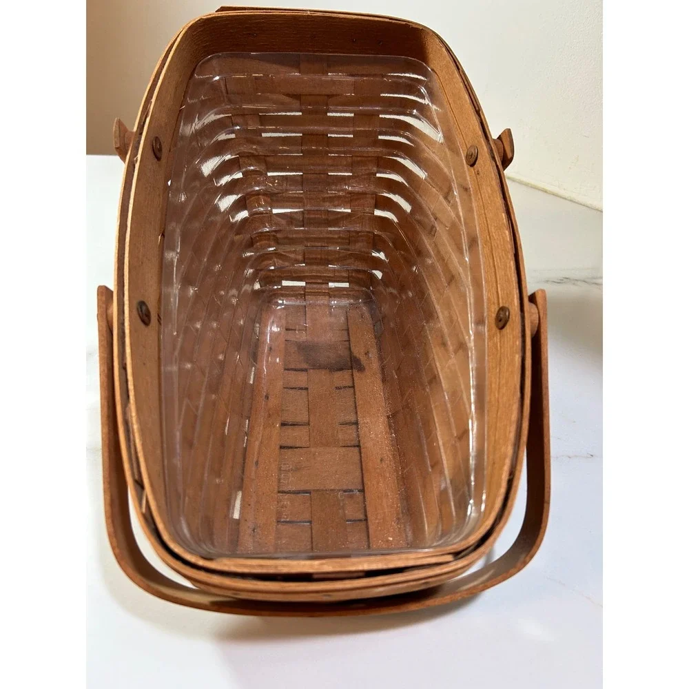 Longaberger handwoven basket