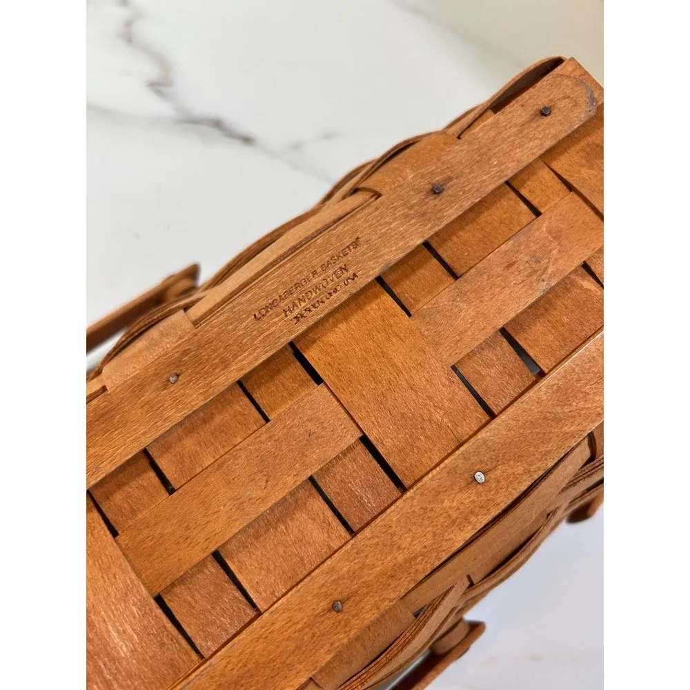 Longaberger handwoven basket