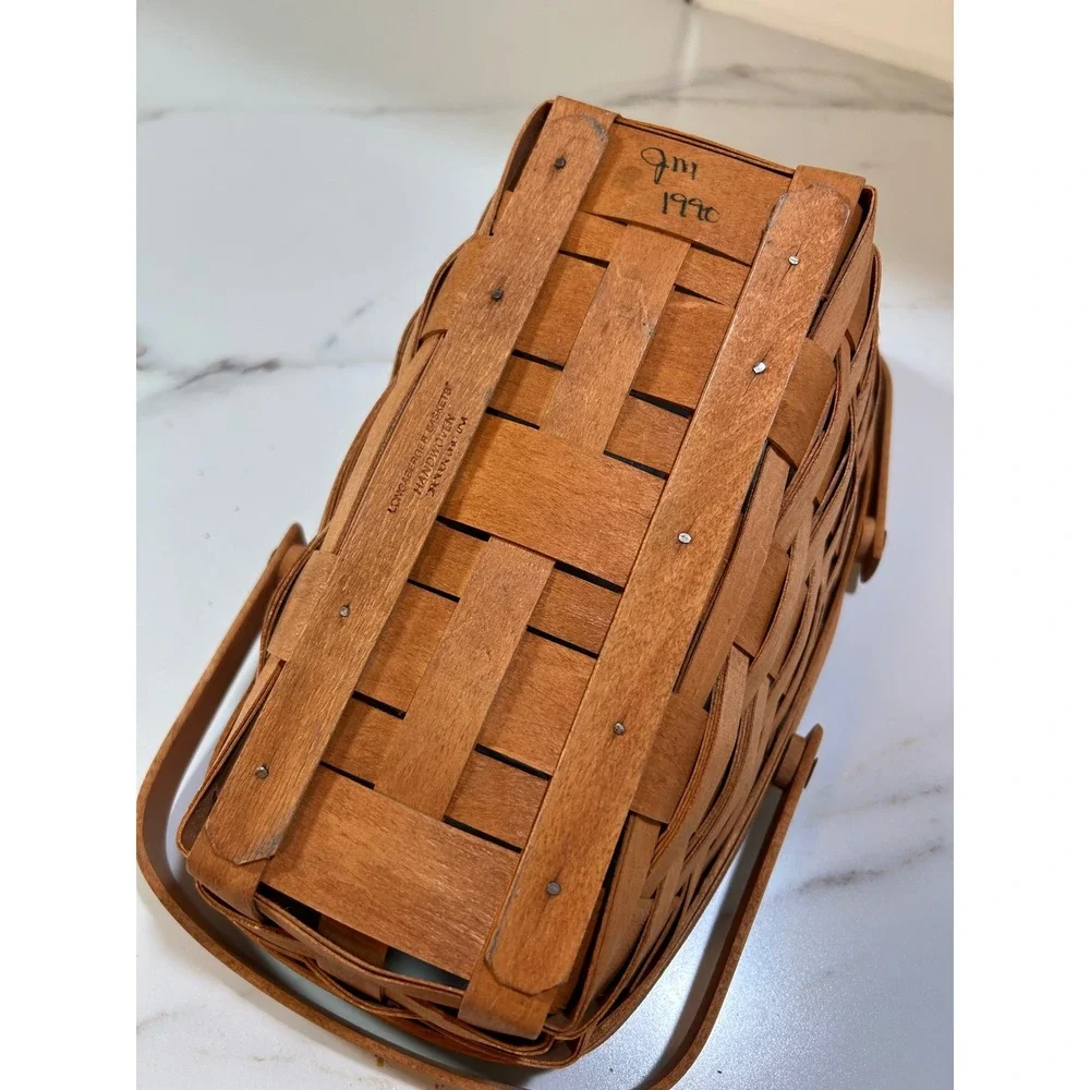 Longaberger handwoven basket