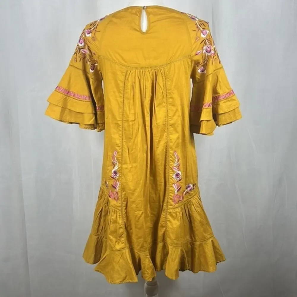 Free People‎ Pavlo Dress in Gold.