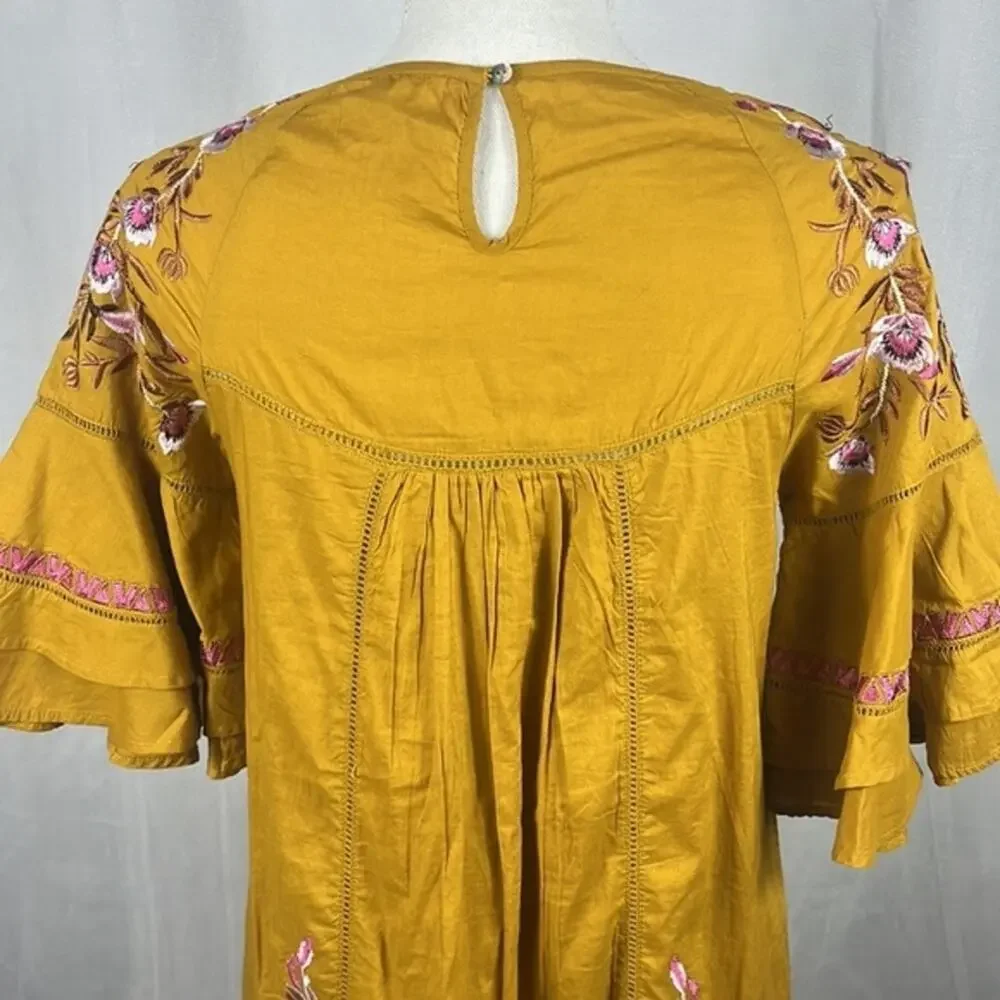 Free People‎ Pavlo Dress in Gold.