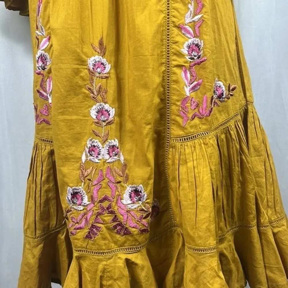 Free People‎ Pavlo Dress in Gold.
