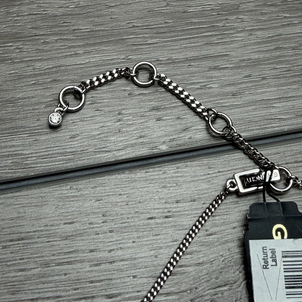 Givenchy silver tone