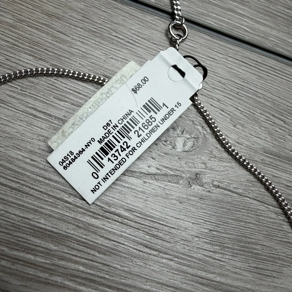 Givenchy silver tone