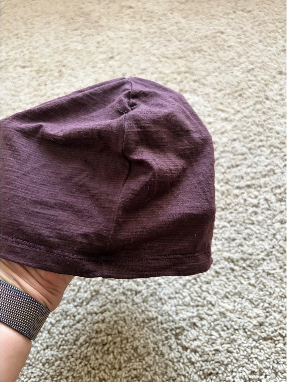 Smartwool plum near light