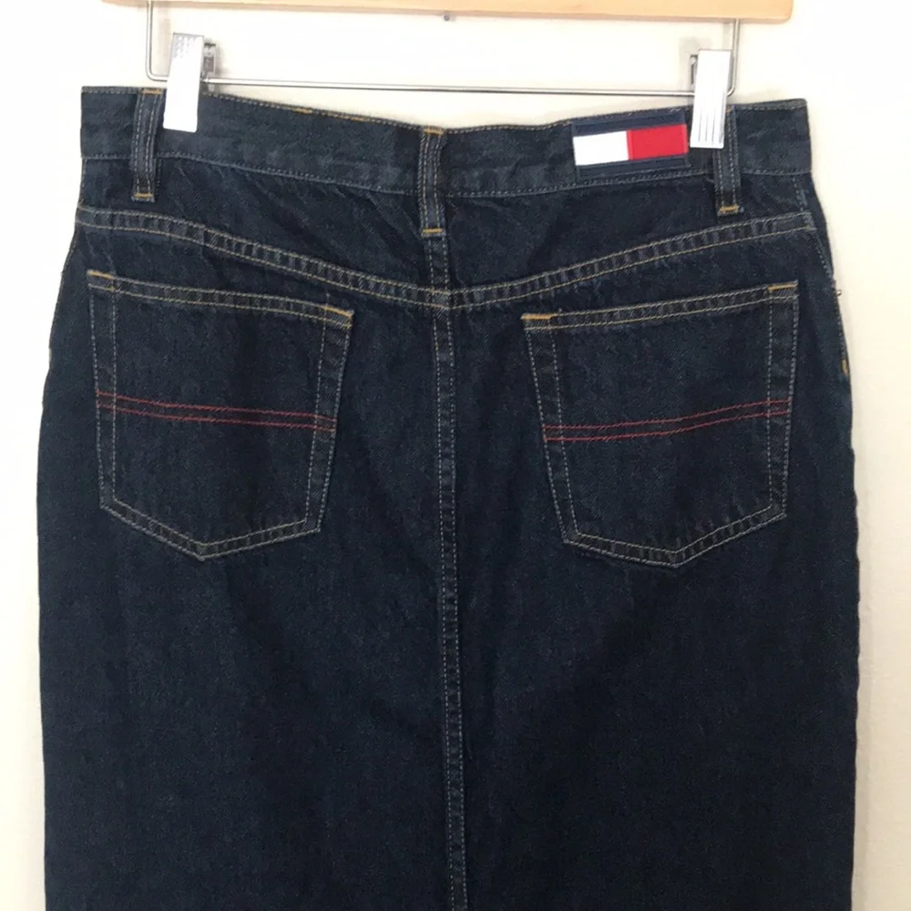 ✨Vintage✨ Tommy Jeans‎ Long Jean Skirt. 9