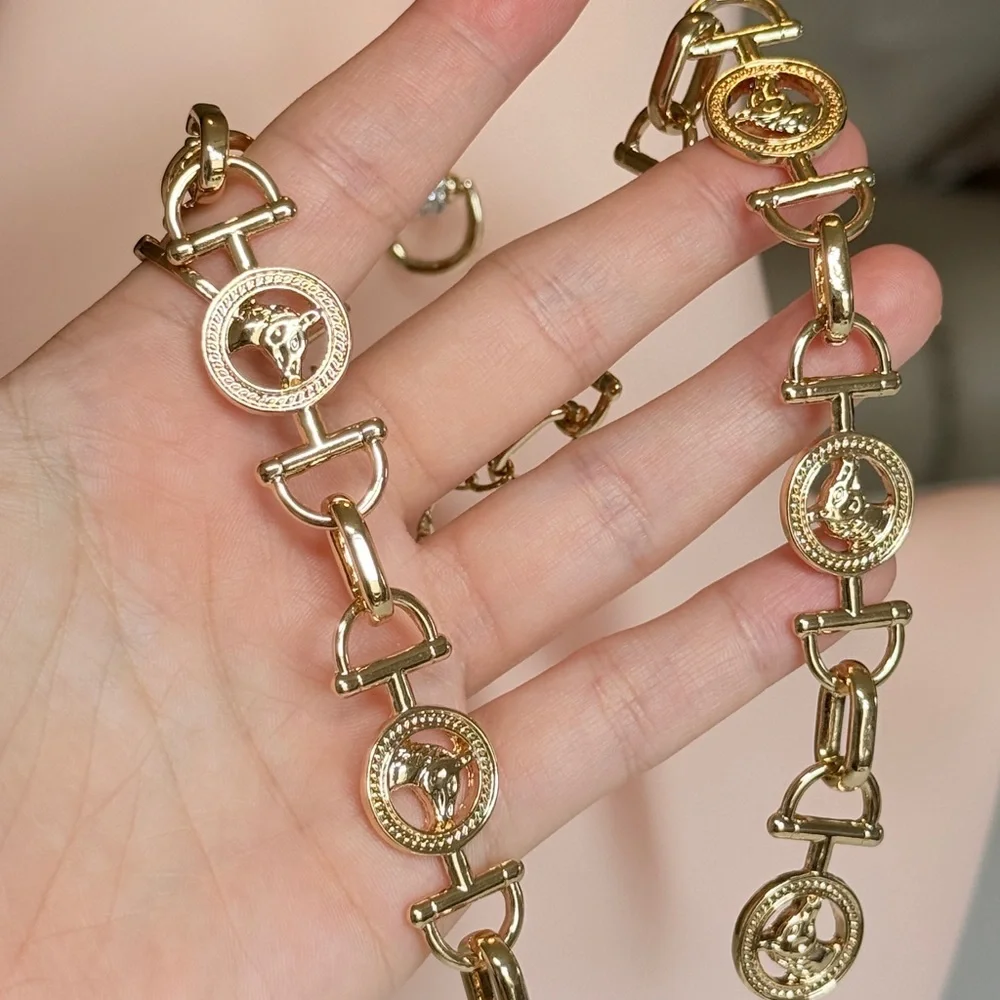 Anthropologie elegant gold