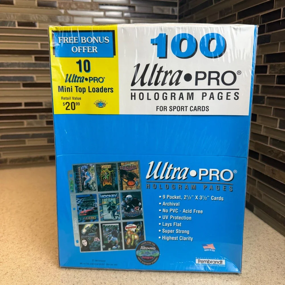 Ultra Pro construction pages original