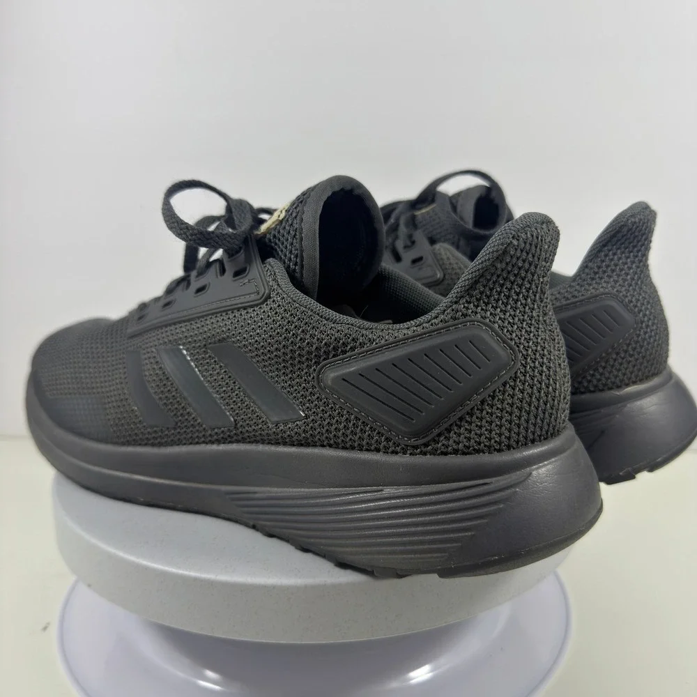 Adidas Duramo 9 Men's‎ Running Sneakers Black Mesh Cloudfoam Size 9.5