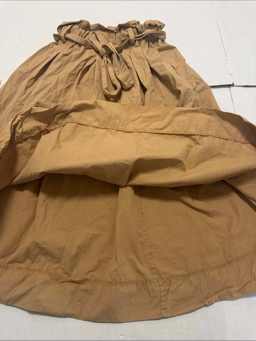 Baci Pleated Bow Tie Skirt Size Small