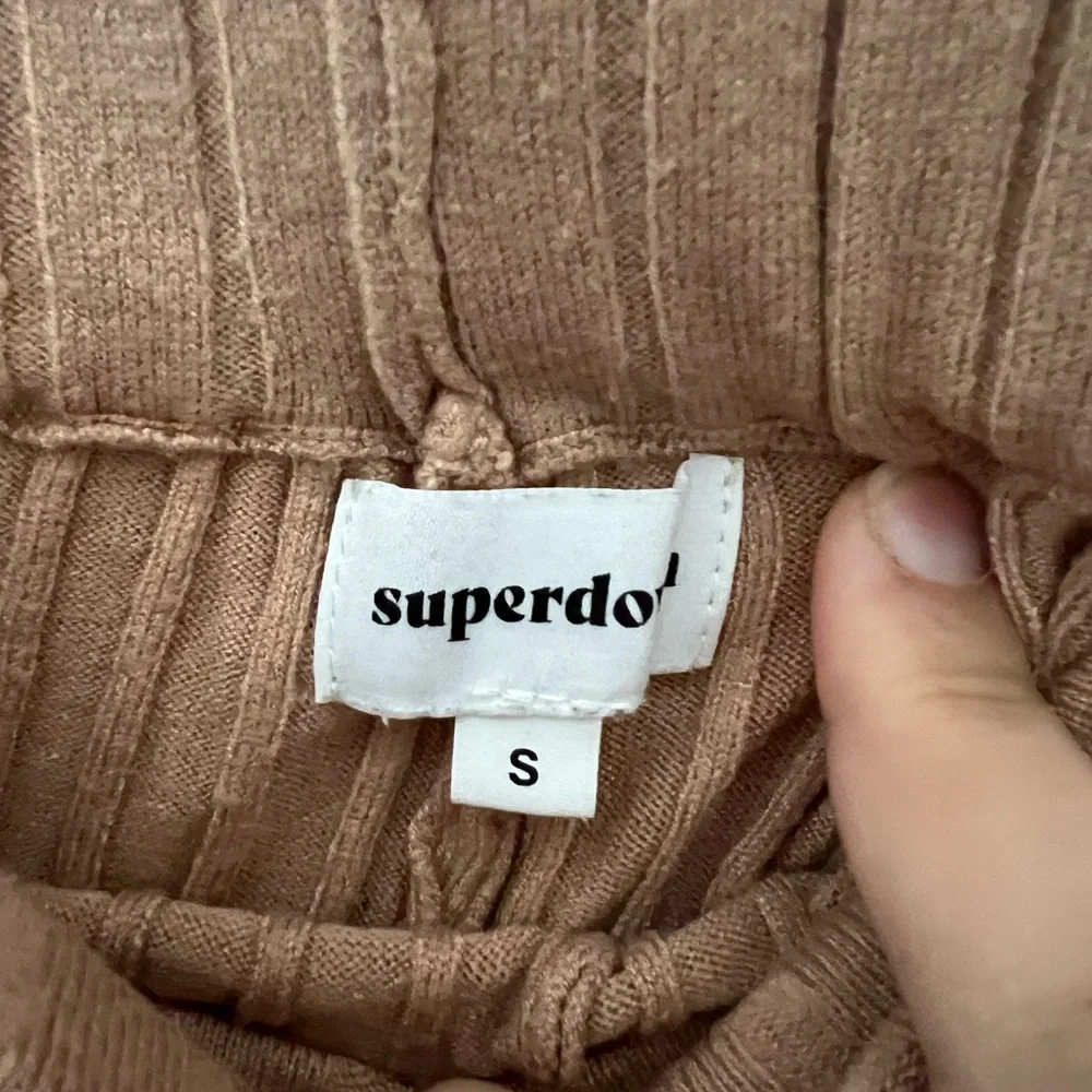 superdown Knit Ribbed Lounge Shorts Size Small
