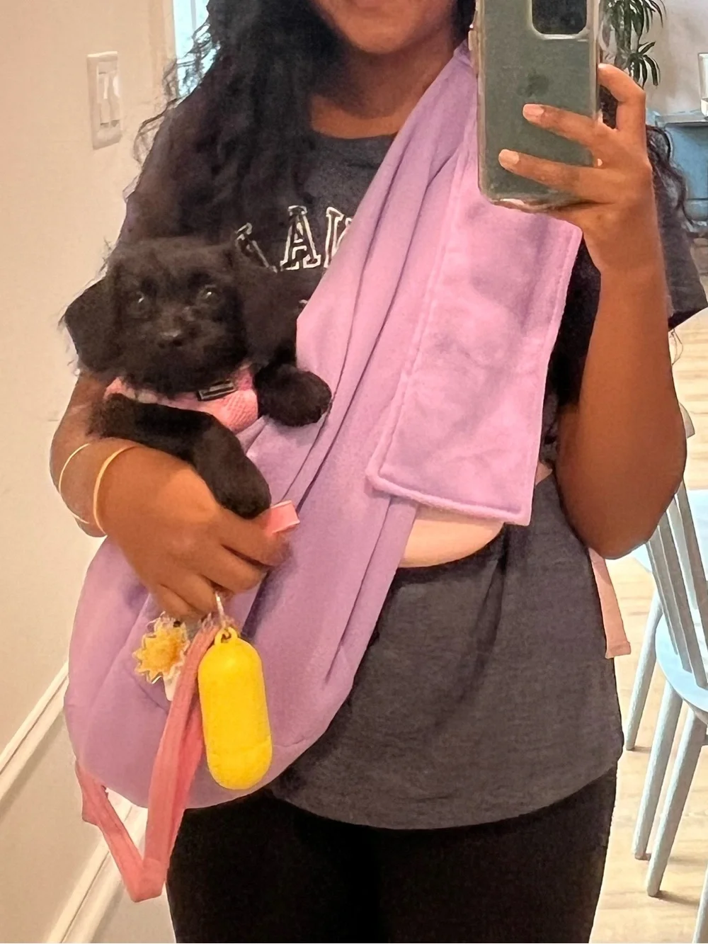 Tomkas Purple Dog Sling Carrier