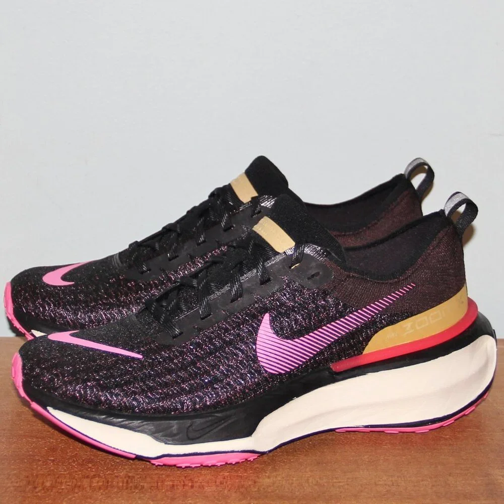 Nike ZoomX Invincible Run 3 Running Shoes Womens 9.5 Earth Pink