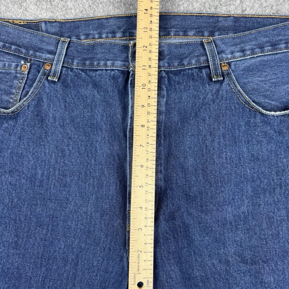 Levi's‎ 501 Jeans Men's 40x32 Button Fly Straight Leg Blue Denim Classic Fit EUC