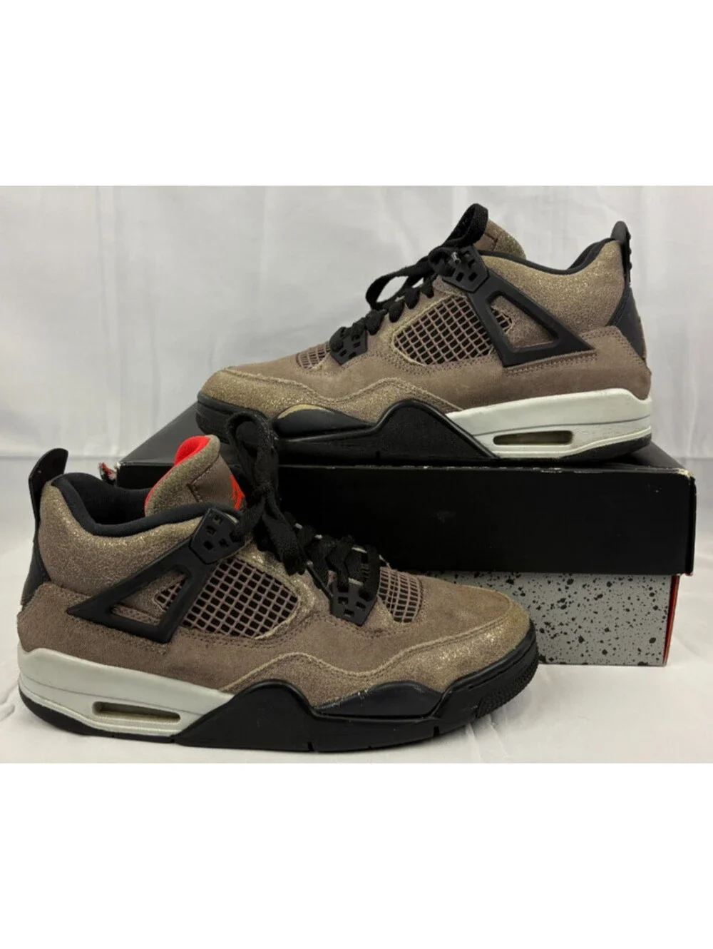 Jordan Air Jordan 4 Retro GS Taupe Haze Suede Unisex Kids 7Y DJ6249-200