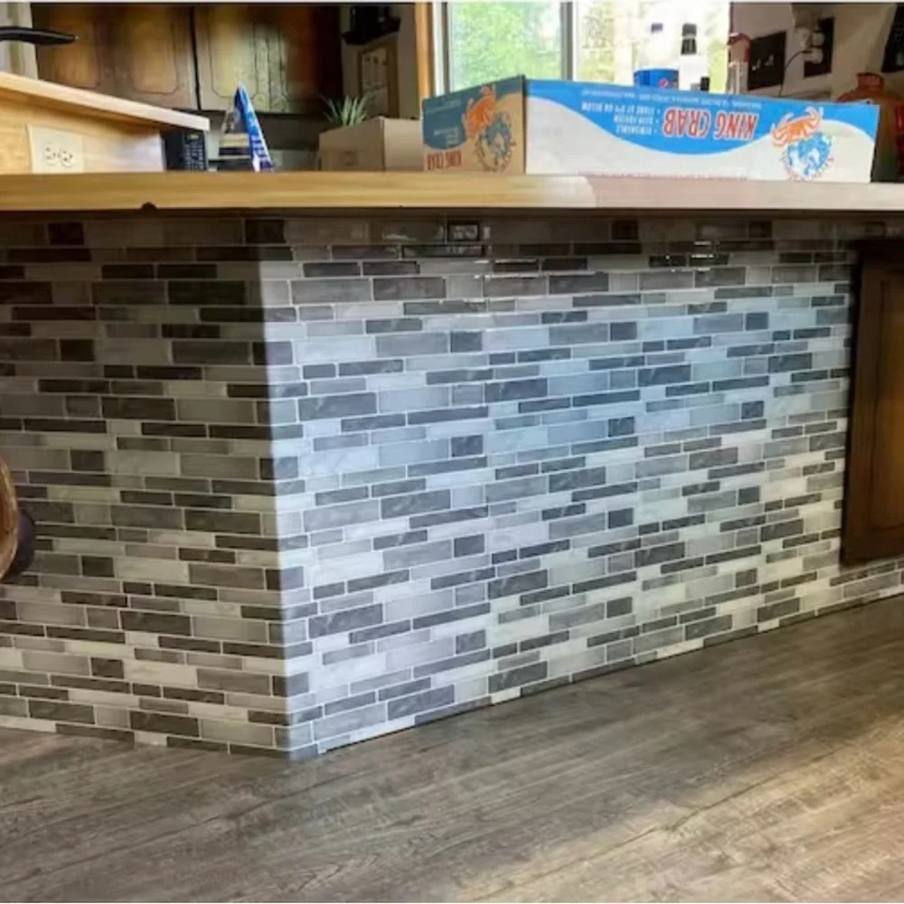 10 Pck 12x12 Peel and Stick Backsplash Kitchen Bathroom Mosaic Tiles Wall Decor