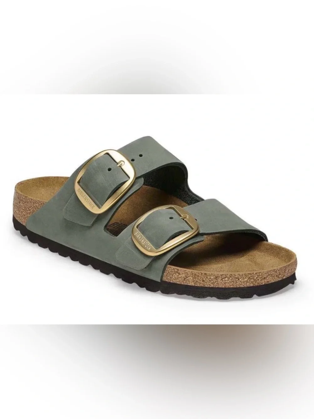 Birkenstock Arizona Big Buckle Nubuck Leather Sandals NWOT