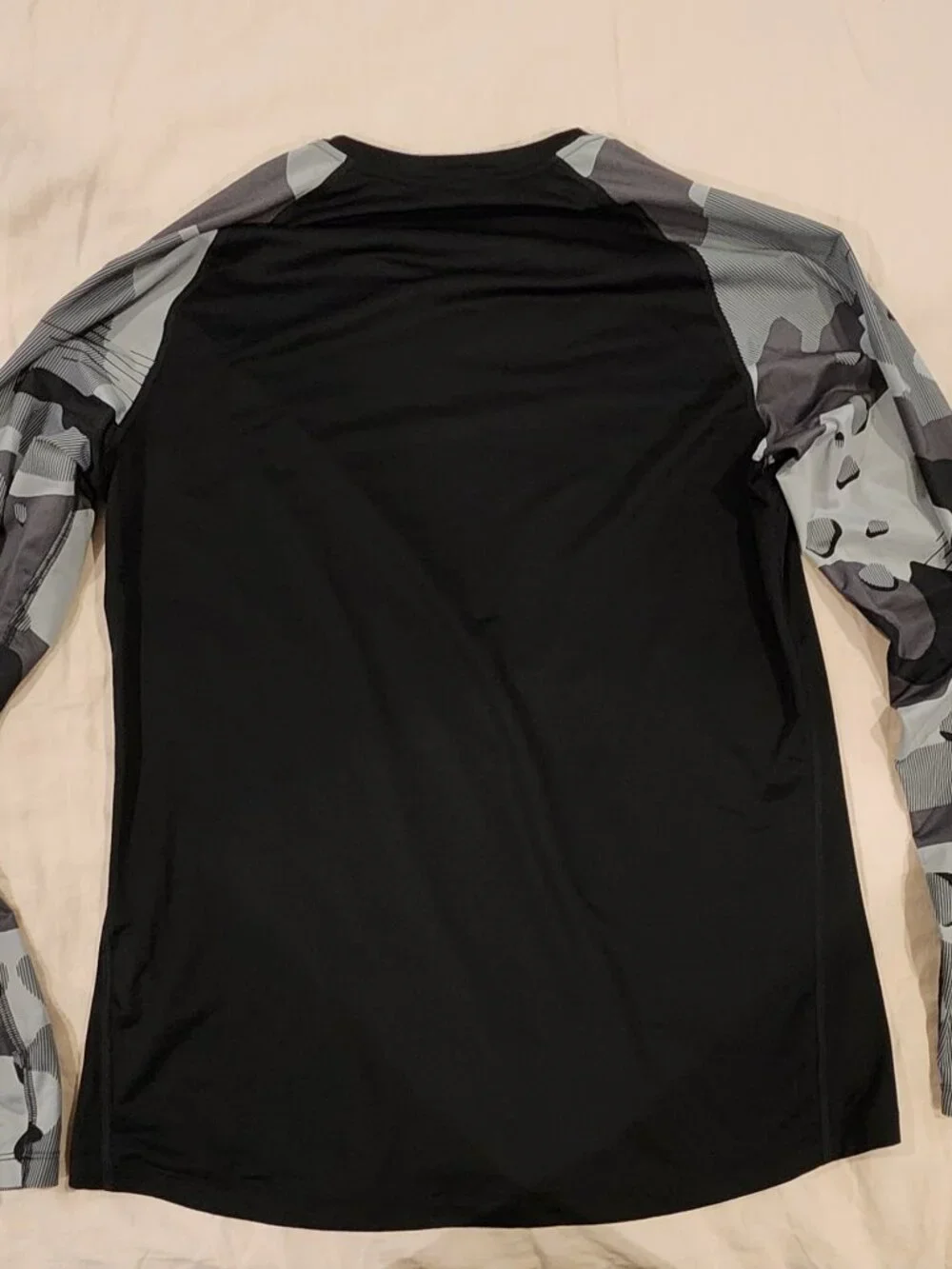 Mens Nike Pro Camo Colorblock Long Sleeve Top Size Large