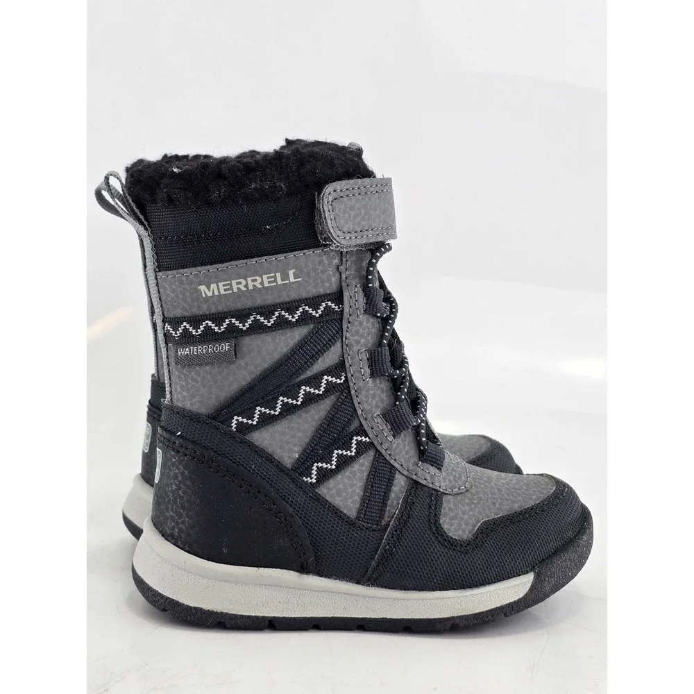 Merrell Snow Crush Baby Sz 5 Kids‎ Winter Waterproof Insulated Snow Boots