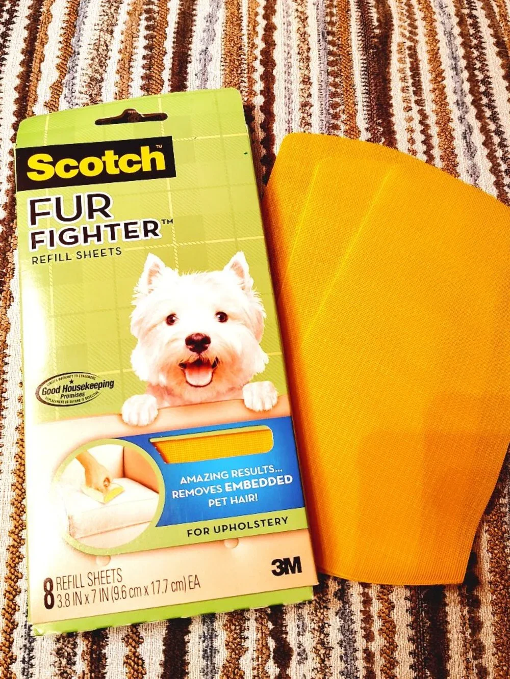 Scotch Fur Fighter Refill Sheets New In Box 8 Sheets + 3 Loose Sheets