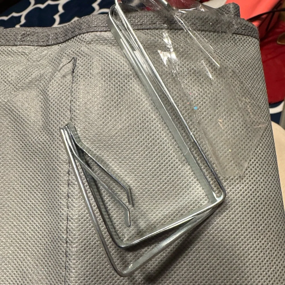 Euc over door canvas purse organizer
