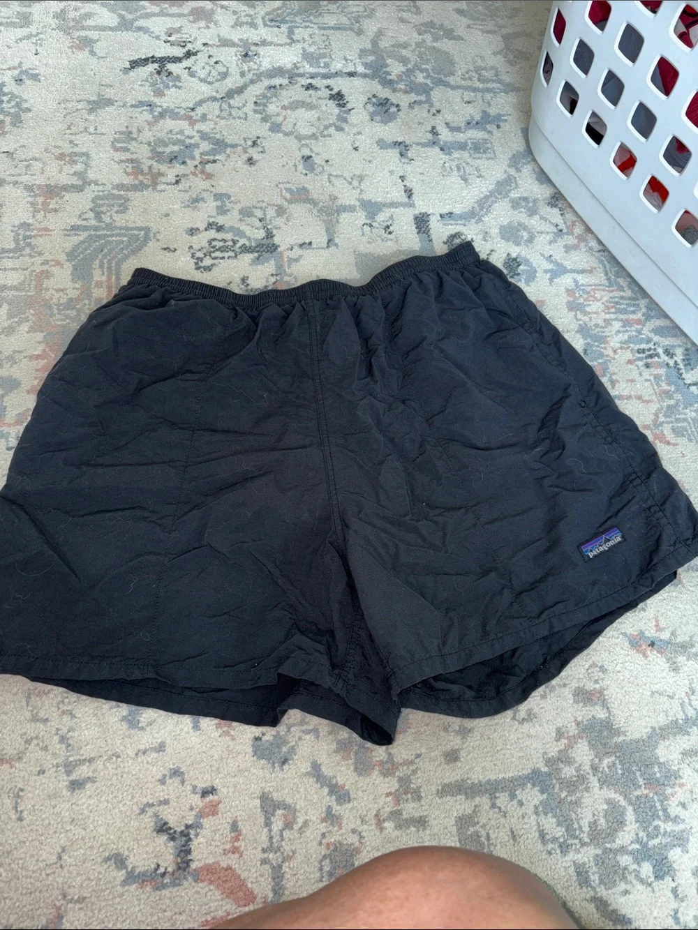 Patagonia Men’s Black Athletic Shorts/ swim trunks size large