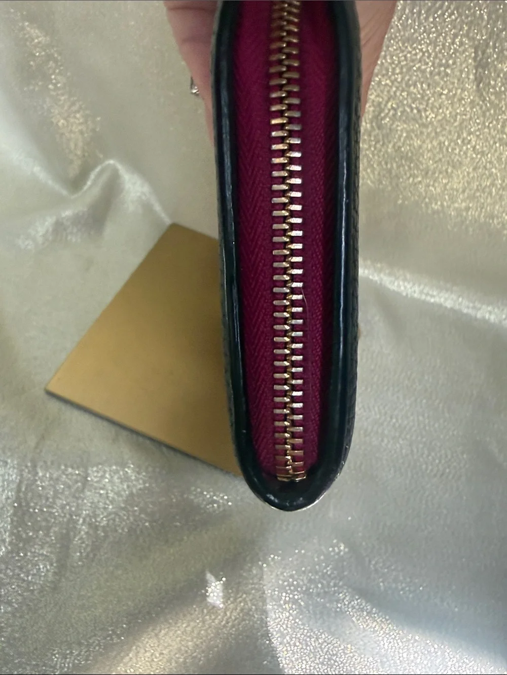 Dior authentic zip