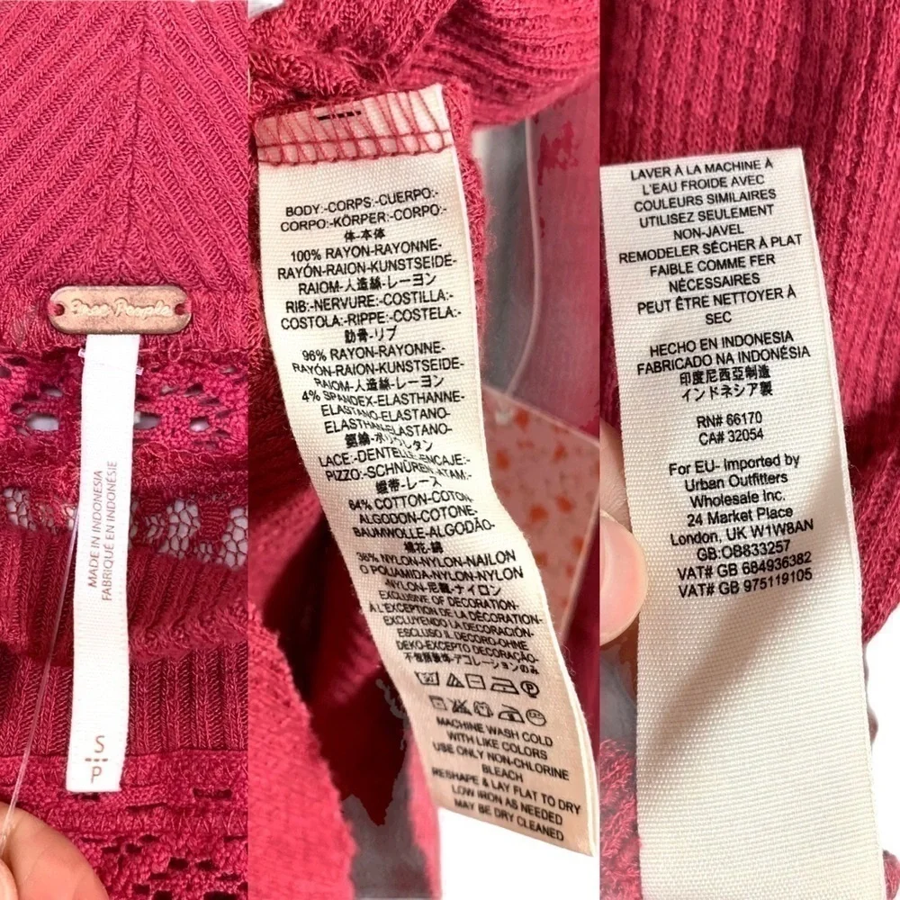 Free People Womens Spring Valley Henley Blouse S