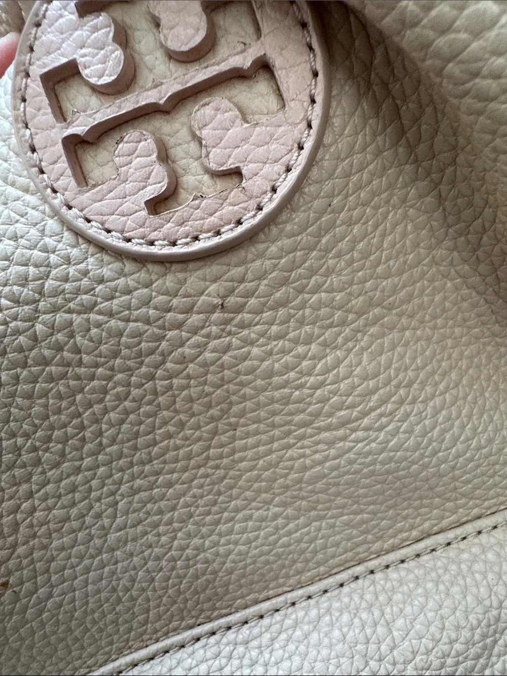 Tory Burch pebbled leather