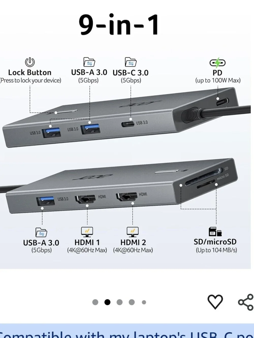 Acer usb hub