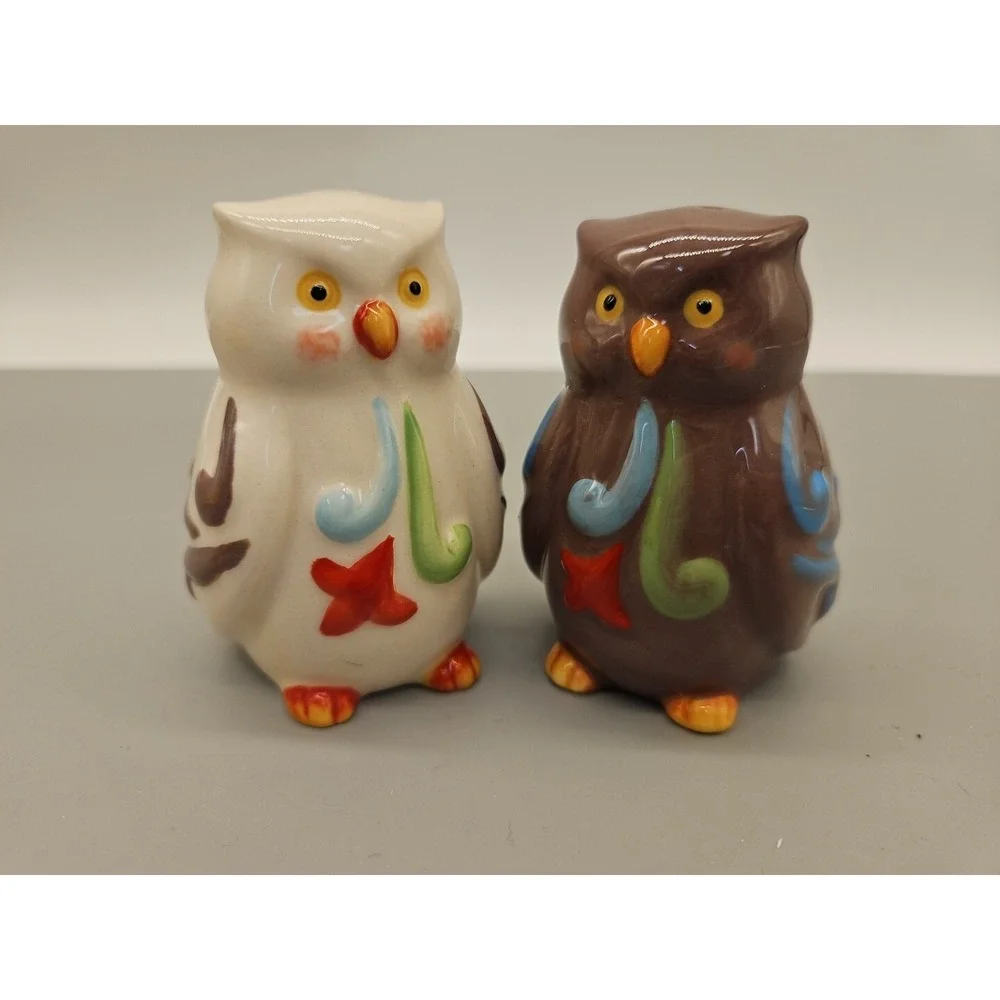 Enesco owl salt