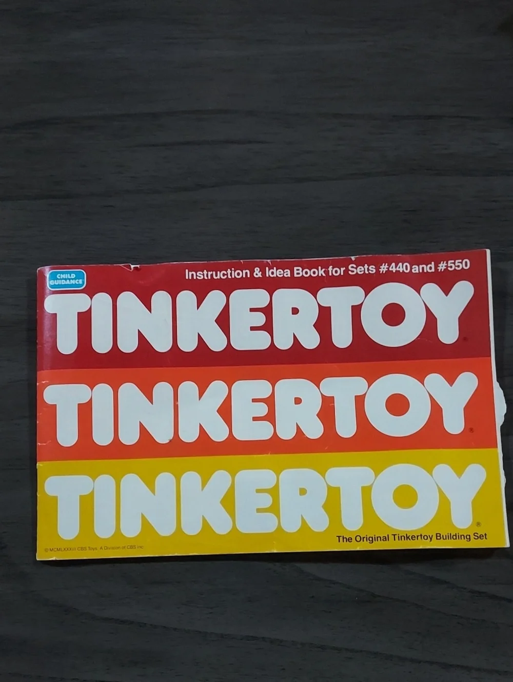 Tinkertoy vintage building