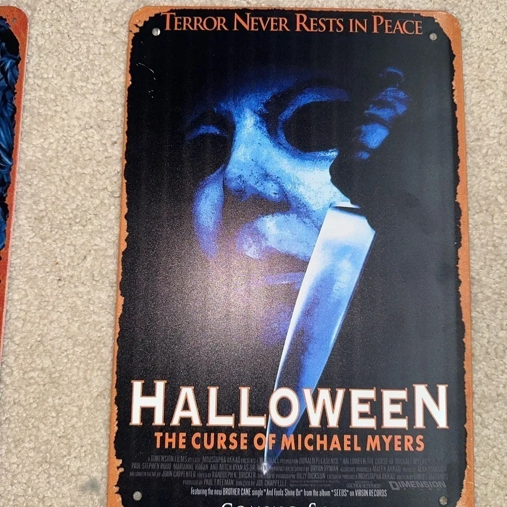 Movie Tin Art Collection - Set of 6