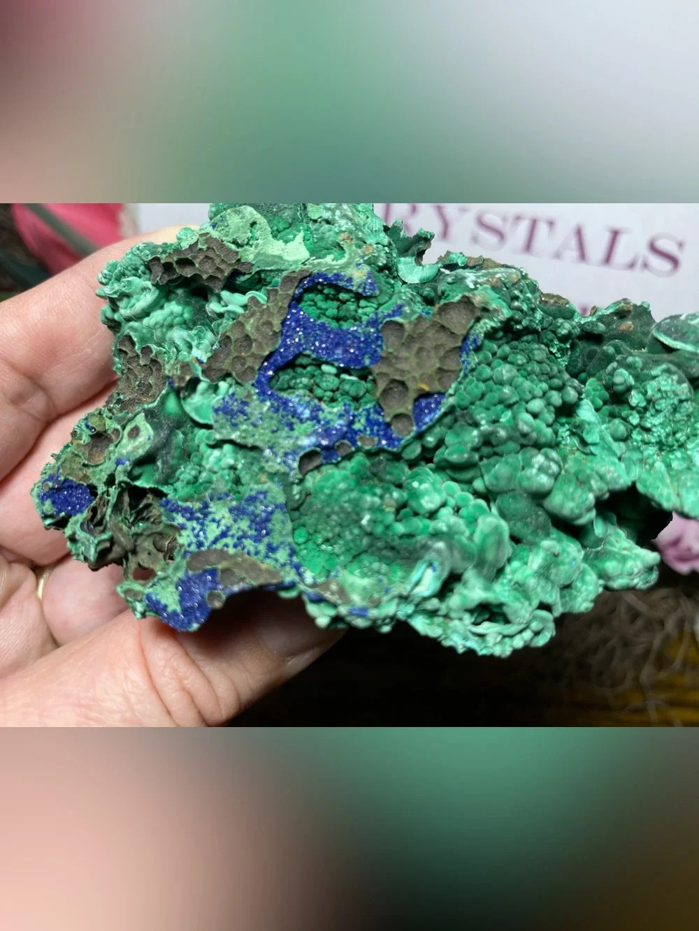 Raw Malachite & Azurite