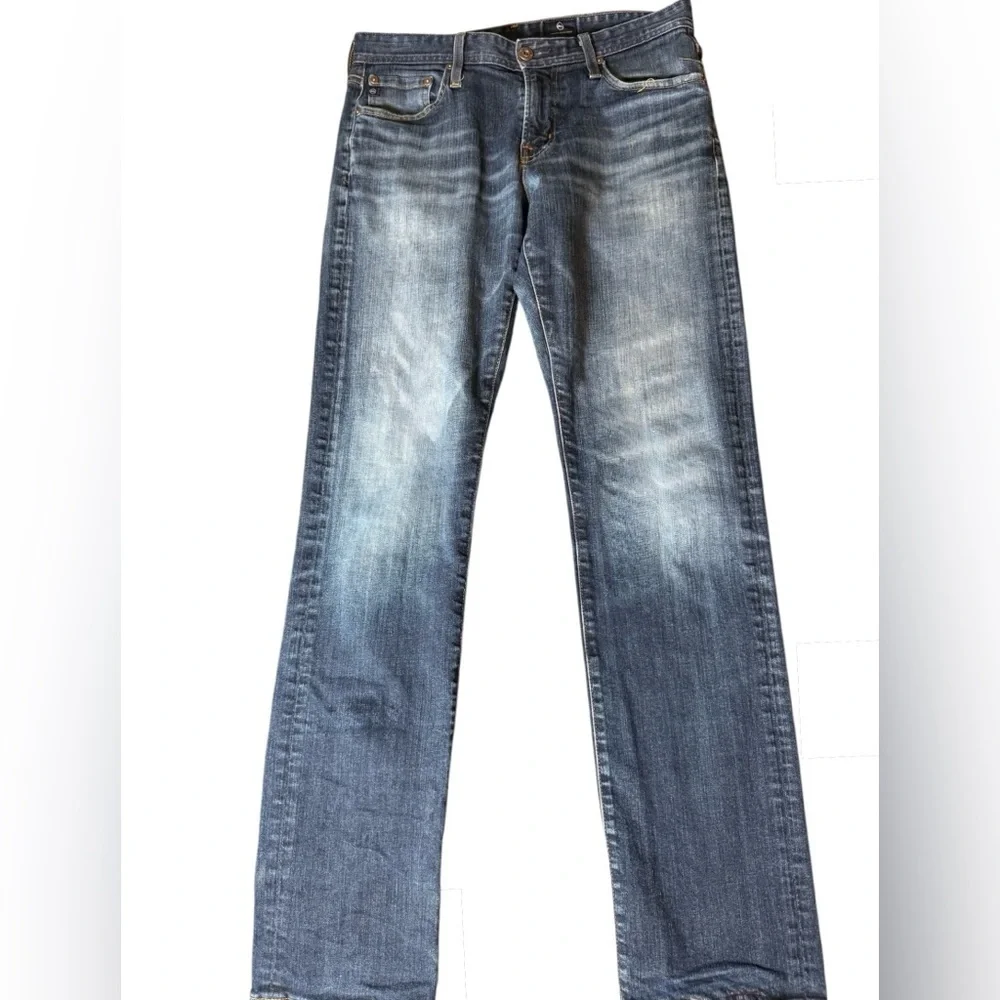 AG Adriano Goldschmied “The Graduate” Straight Leg  Tailored fit Jeans – 31x34