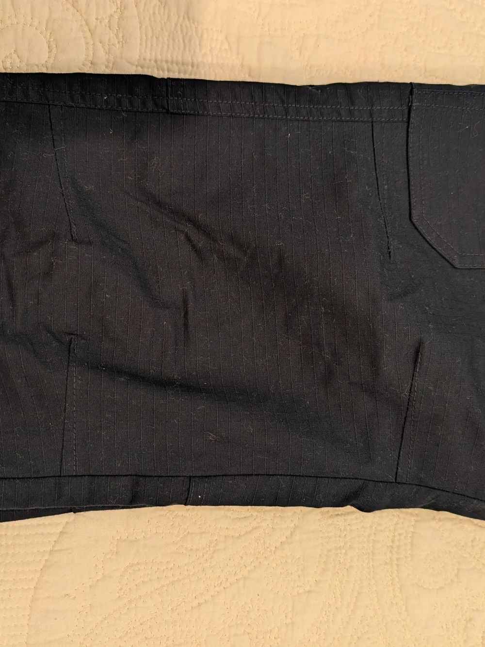 Mansdor Navy Tactical Work Pants - Elastic Waist