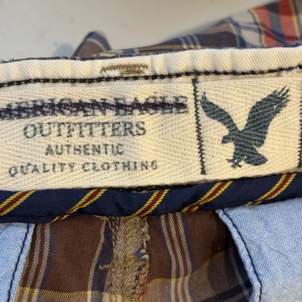 American Eagle Outfitters classic plaid