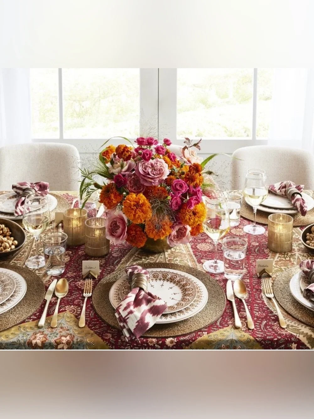 Pottery Barn Diya Salad Plates - Set of 4
