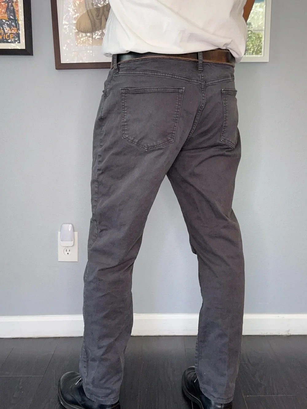 Flint and Tinder 365 Slim Fit Pants Gray 34x30